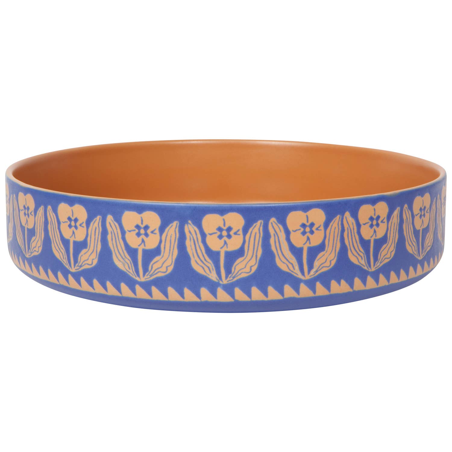 Elevate your serveware with a Teppi Imprint Serving Bowl from Danica Studio! These stoneware bowls add flair to any dinner or room decor with their playful designs.