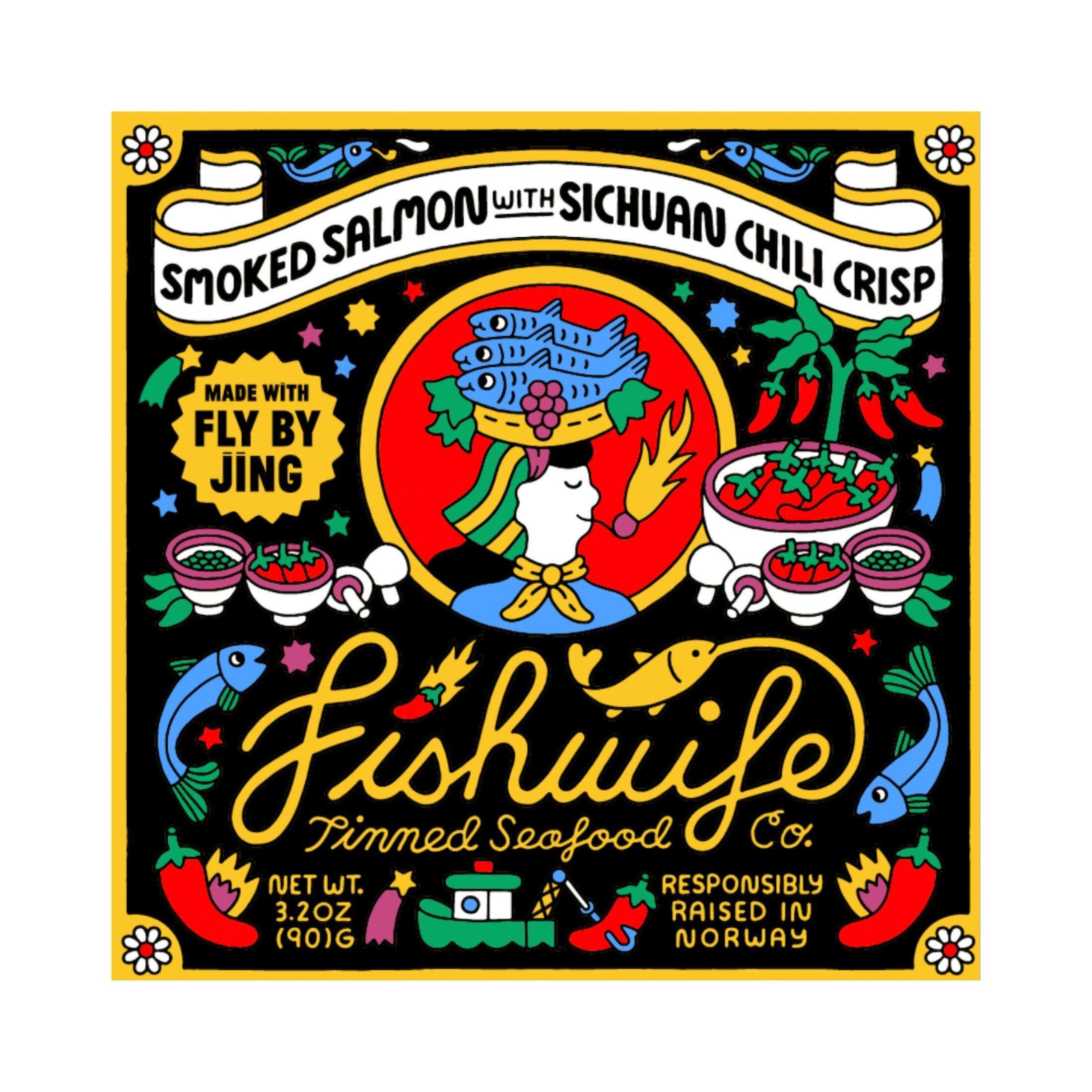 Tinned Fish | Smoked Salmon with Sichuan Chili Crisp – Son of a Sailor