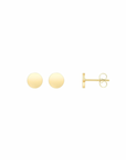 Stud Earrings | Tiny Gold Circles