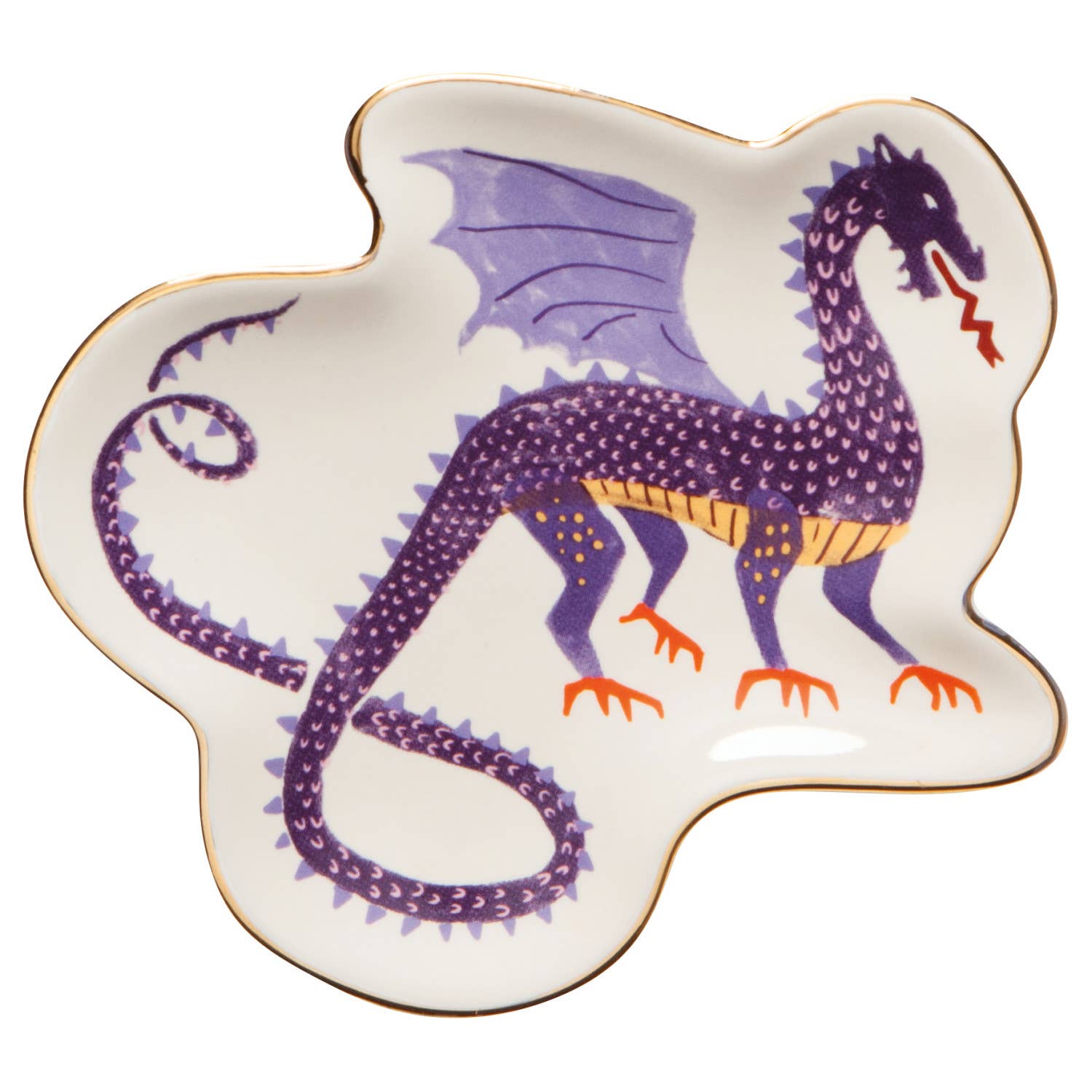 A stylish catchall for keys, jewelry & more. Part of the Ember collection by Danica Studio, it features a bold dragon illustration that symbolizes strength, adventure, and timeless ambition.