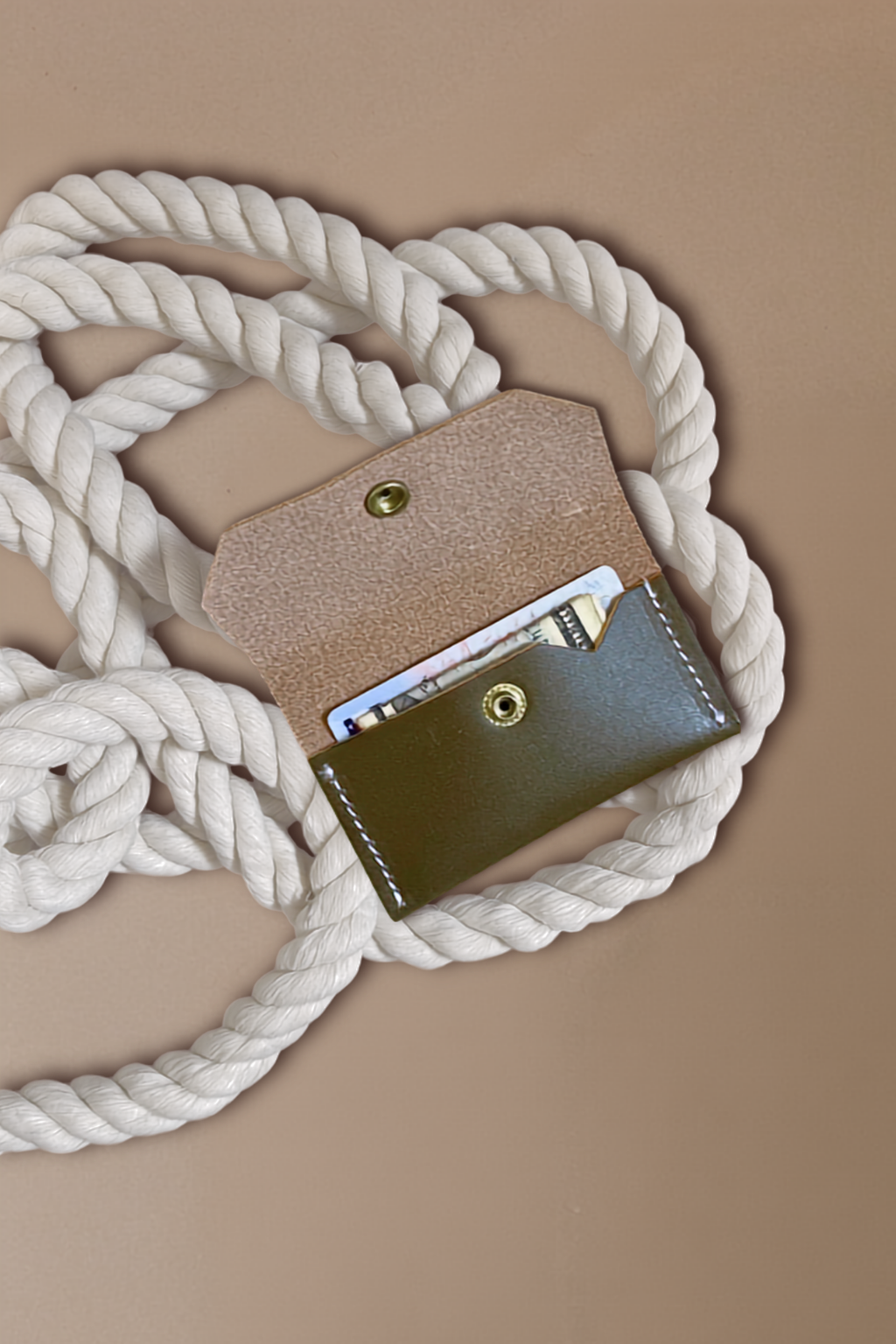 Uniform Snap Wallet | Leather