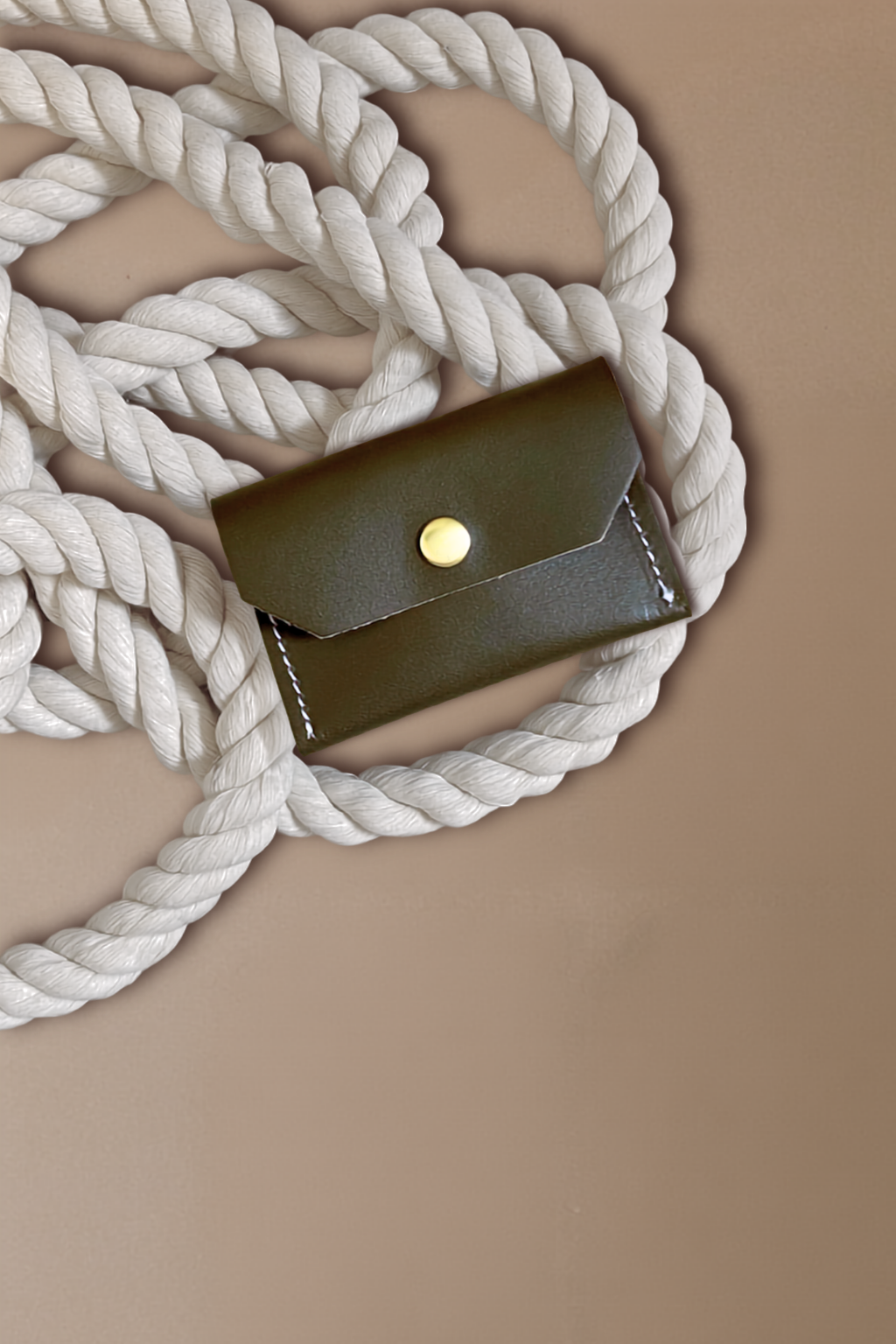 Uniform Snap Wallet | Leather