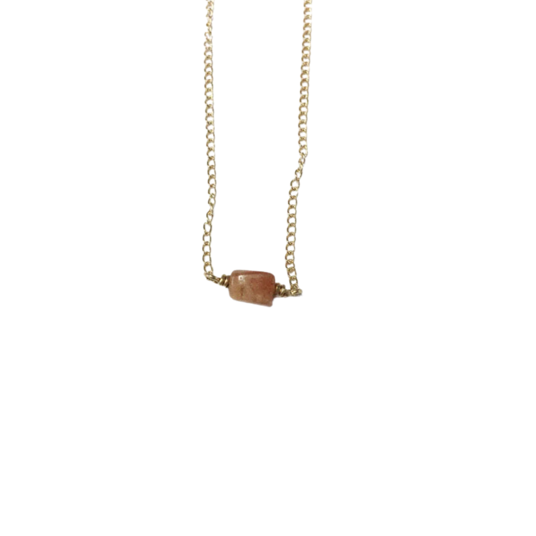 Fracture Gemstone Necklaces (Various) | Tiny