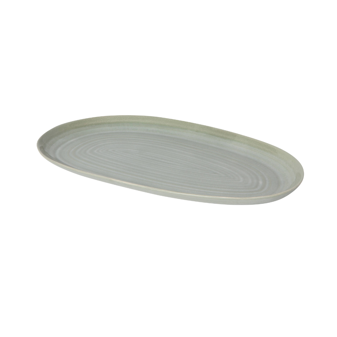Aquarius Oval Platter | Sage