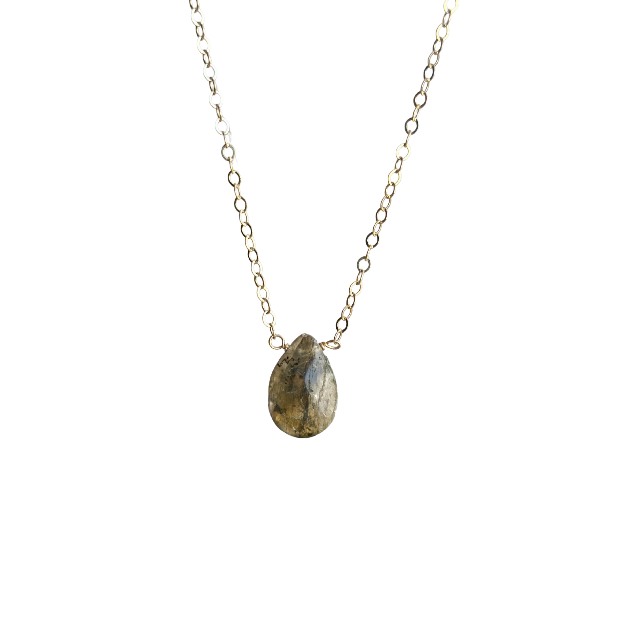 Fracture Gemstone Necklaces (Various) | Tiny