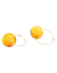 Zee Hoop Earrings | Blown Glass & 14k Gold Fill