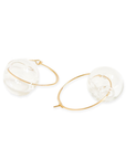 Zee Hoop Earrings | Blown Glass & 14k Gold Fill