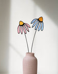 Stained Glass | Three Leaf Stem