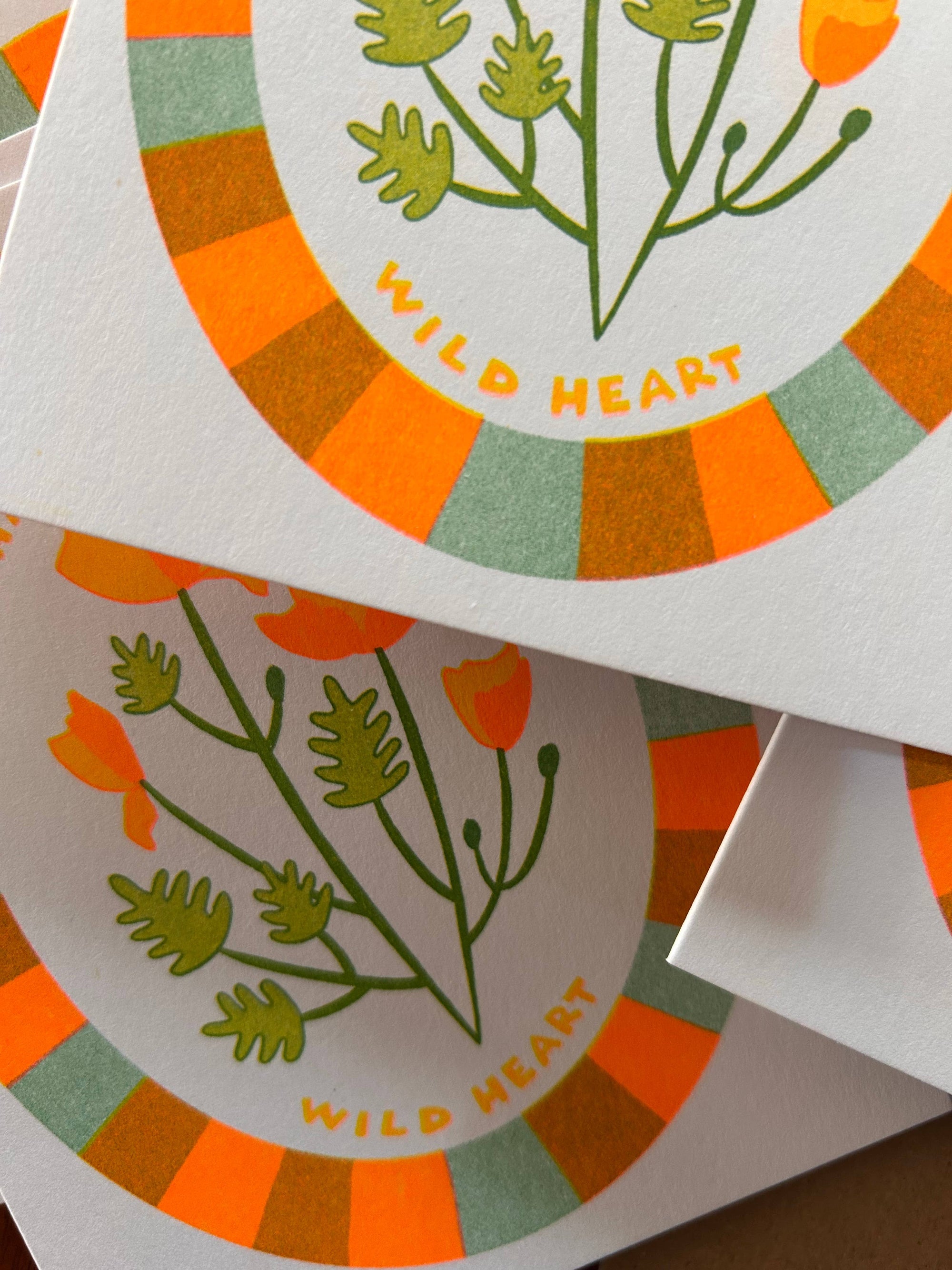 Greeting Card | Wild Heart Poppy Birthday