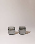 Century Gray Glasses | Set of 2