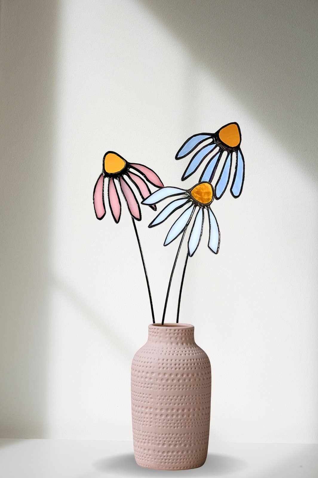 Stained Glass | Three Leaf Stem