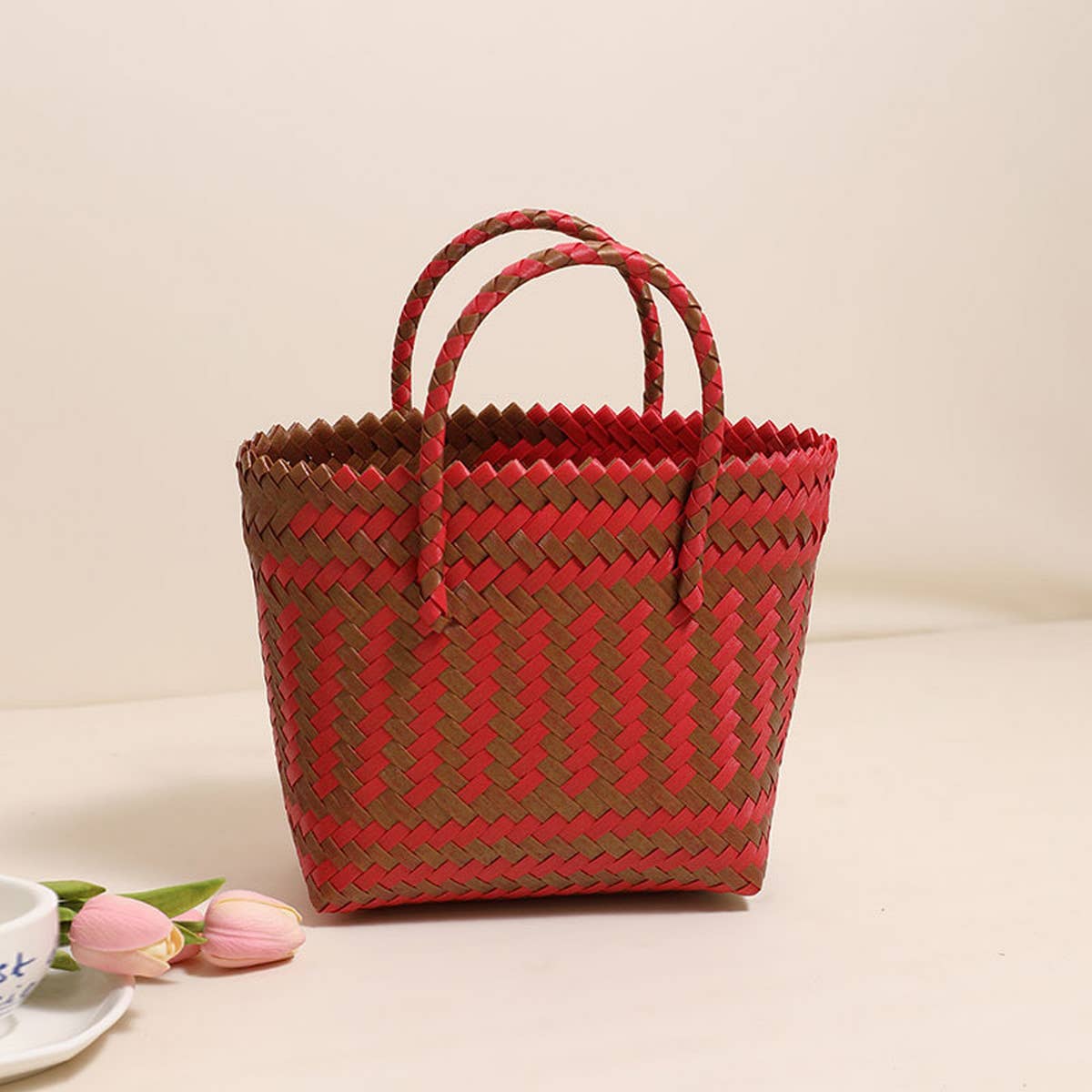 Striped Tote Bag
