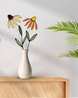 Stained Glass | Three Leaf Stem