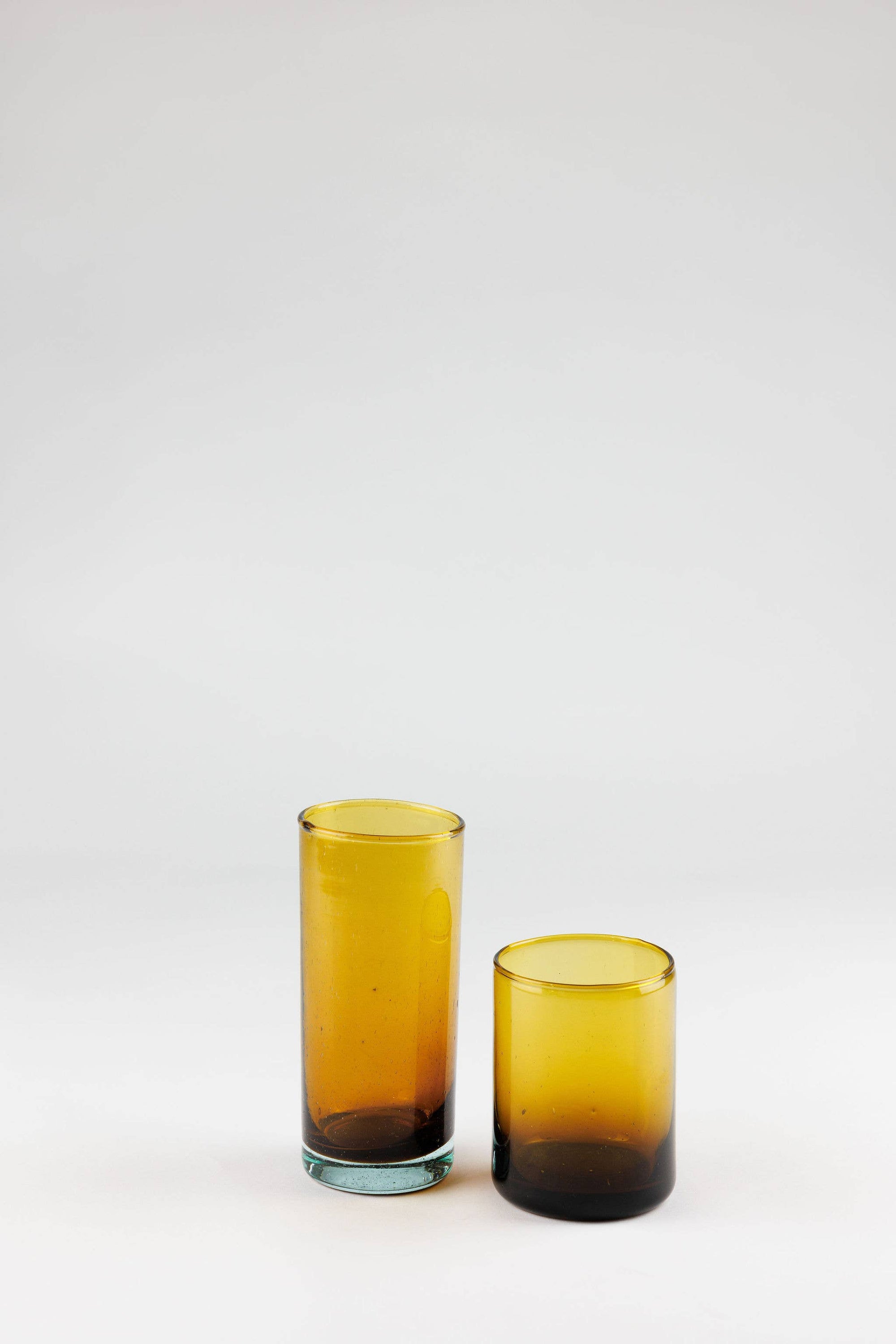 Amber Highball Glass  | Set of 2