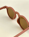 Sunglasses | Apricot Round Shaped