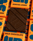 Milk Chocolate Bar | Sweet Orange