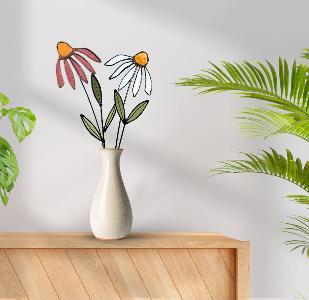 Stained Glass | Coneflower Stem
