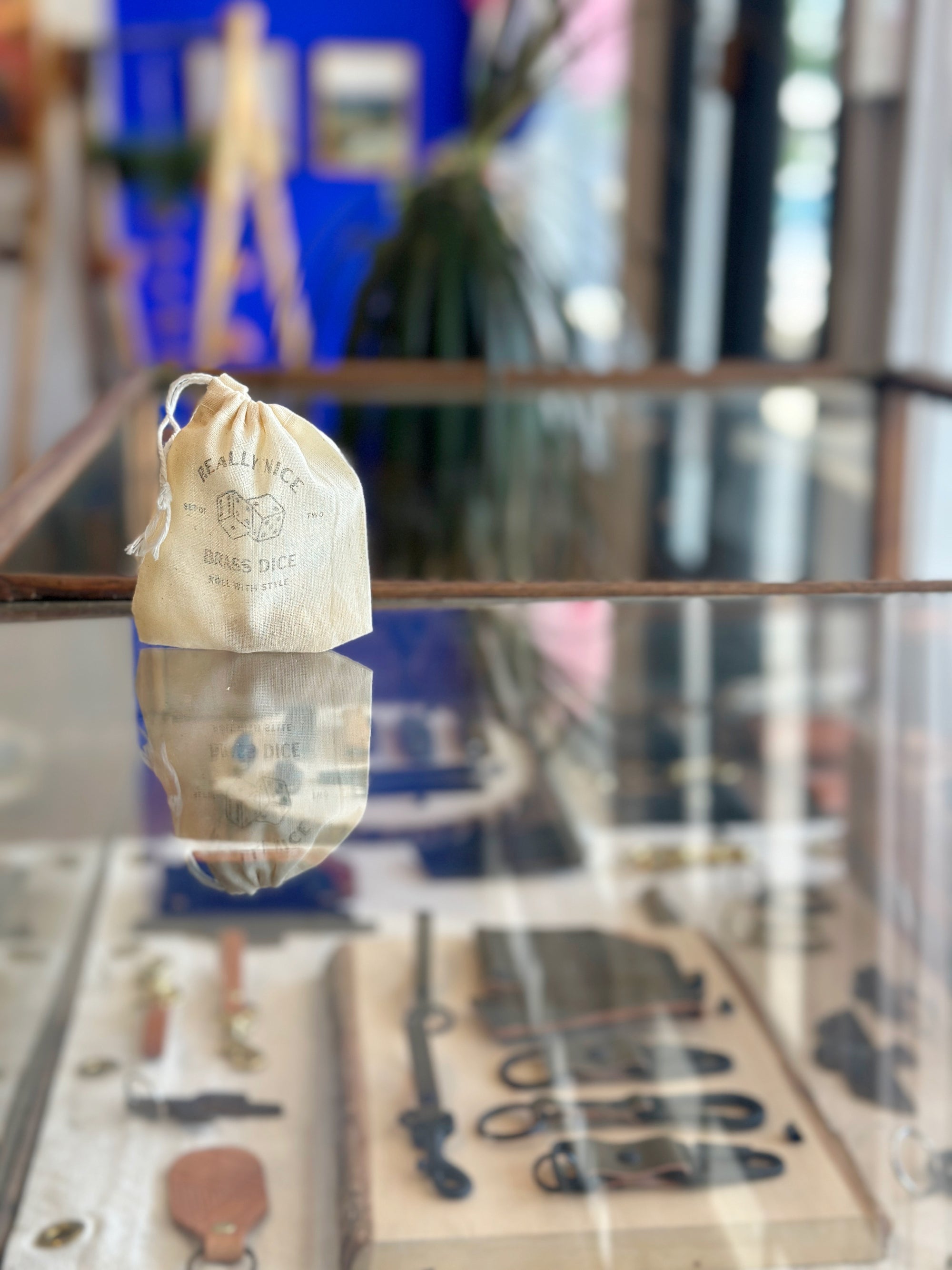 Really Nice Brass Dice | Set of 2