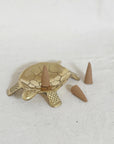 Brass Turtle Tray and Incense Burner