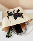 Handwoven Cat Totebag