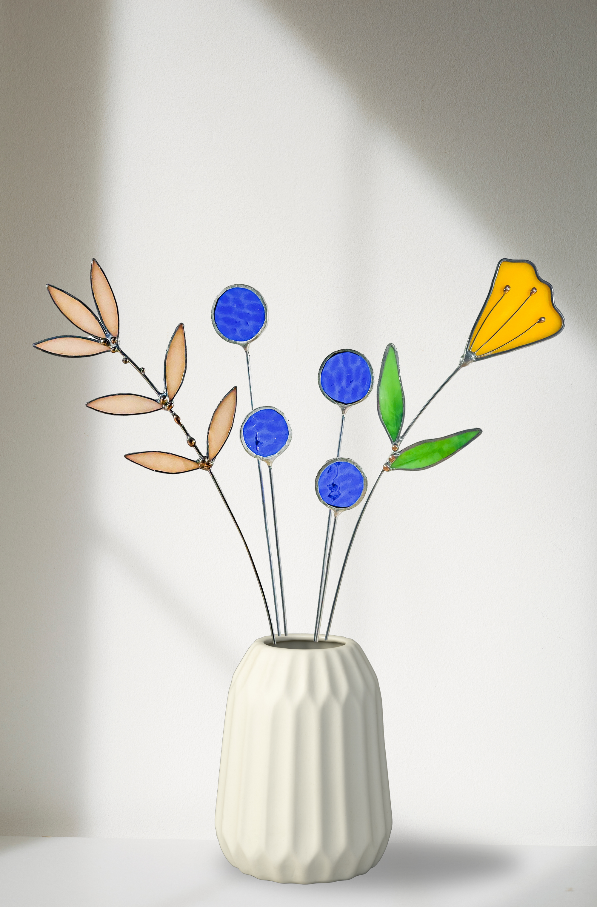 Stained Glass | Yellow Tulip