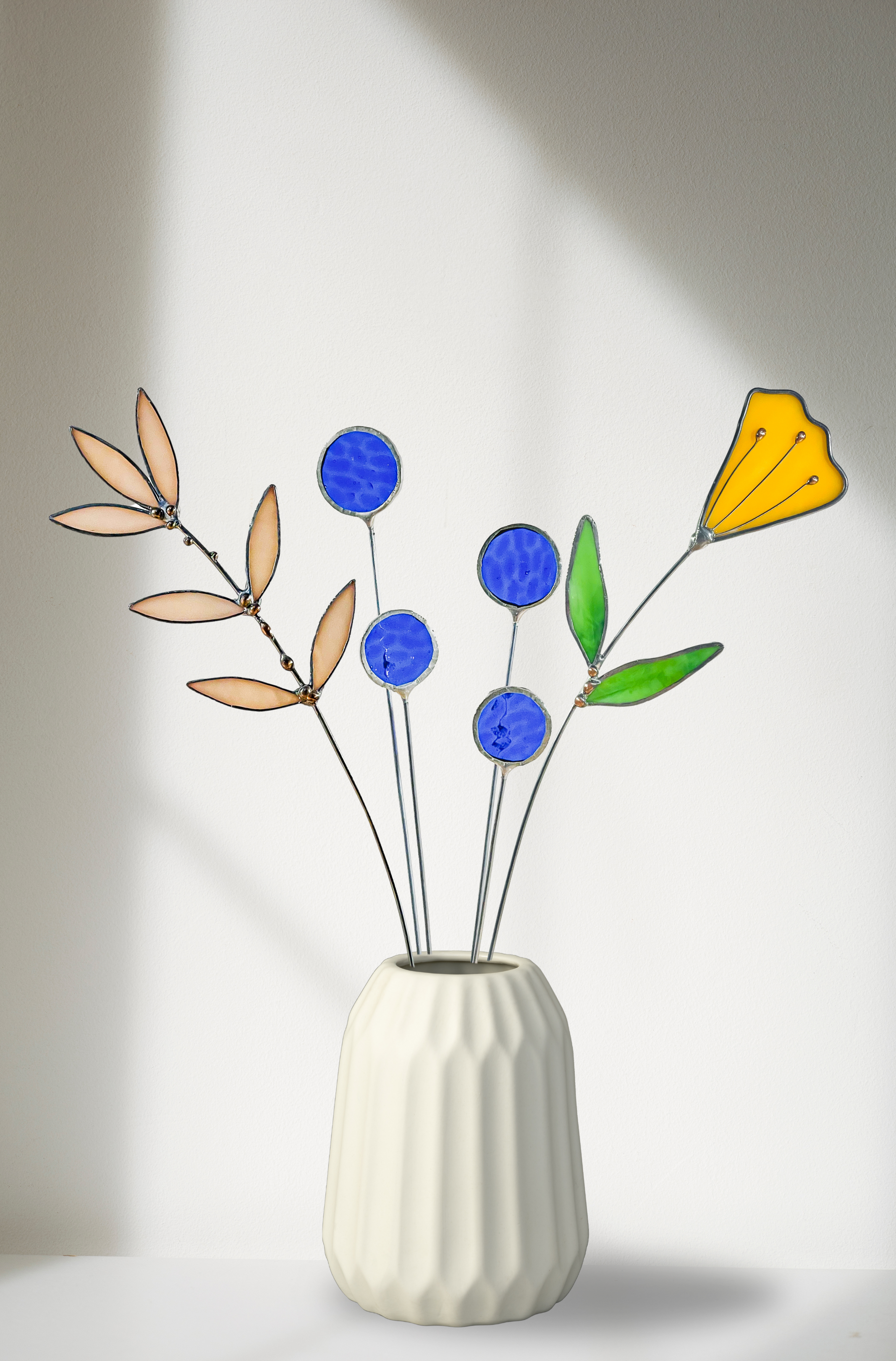 Stained Glass | Yellow Tulip