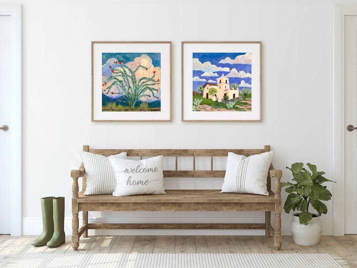 Art Print | Ocotillo Big Bend National Park