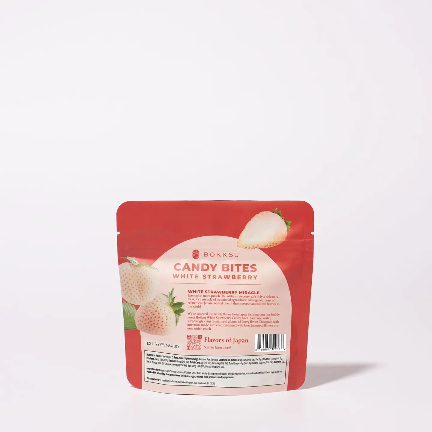 Japanese Candy Bites | White Strawberry &amp; Sour Yuzu