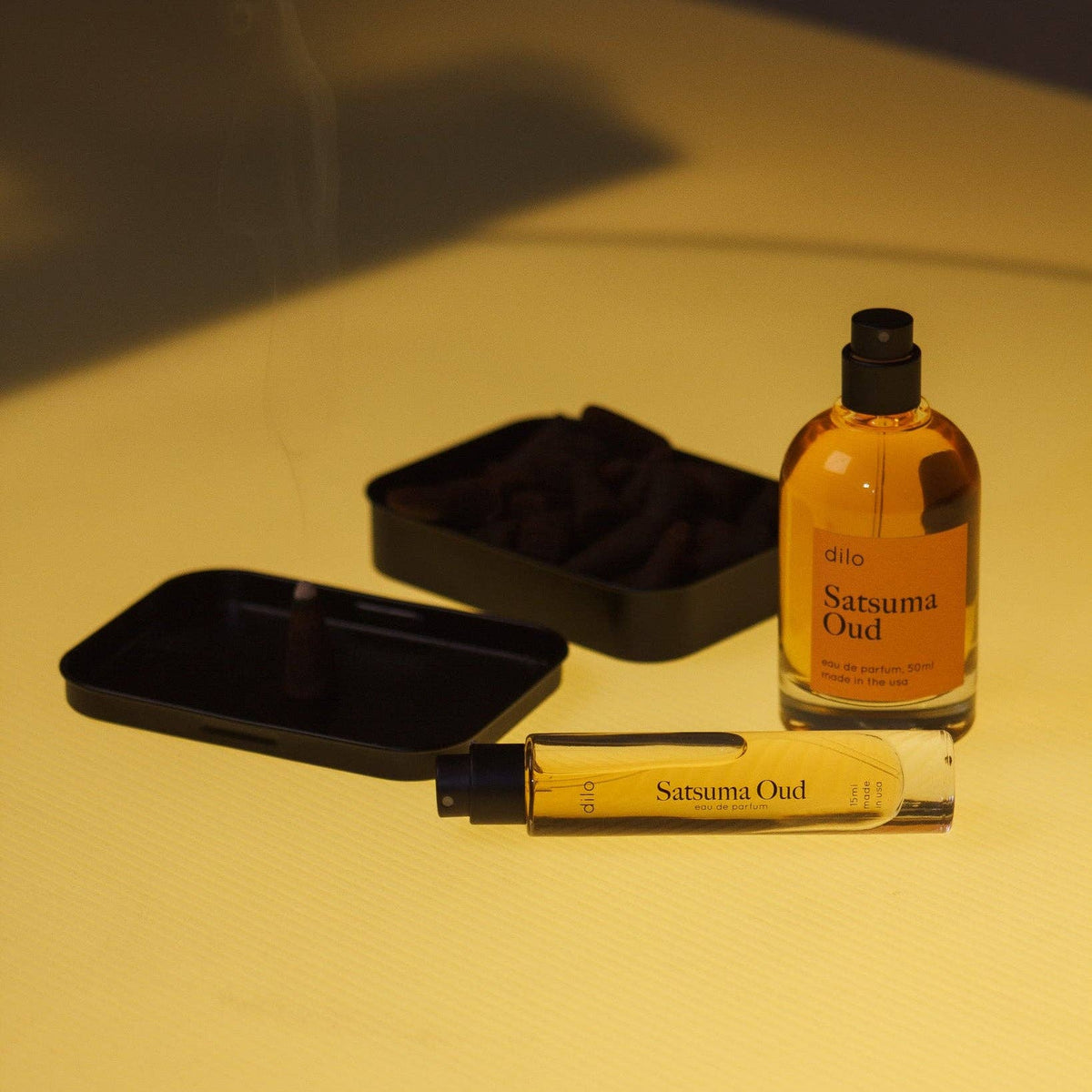 dilo Fragrance Incense Cones | Satsuma Oud