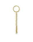 Charm Chain | Gold plated keychain base for multiple charms
