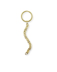 Charm Chain | Gold plated keychain base for multiple charms