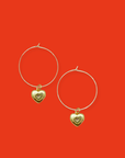 Charm Hoop | Large 14k Gold-Filled Hoop Earring