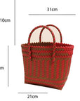Striped Tote Bag