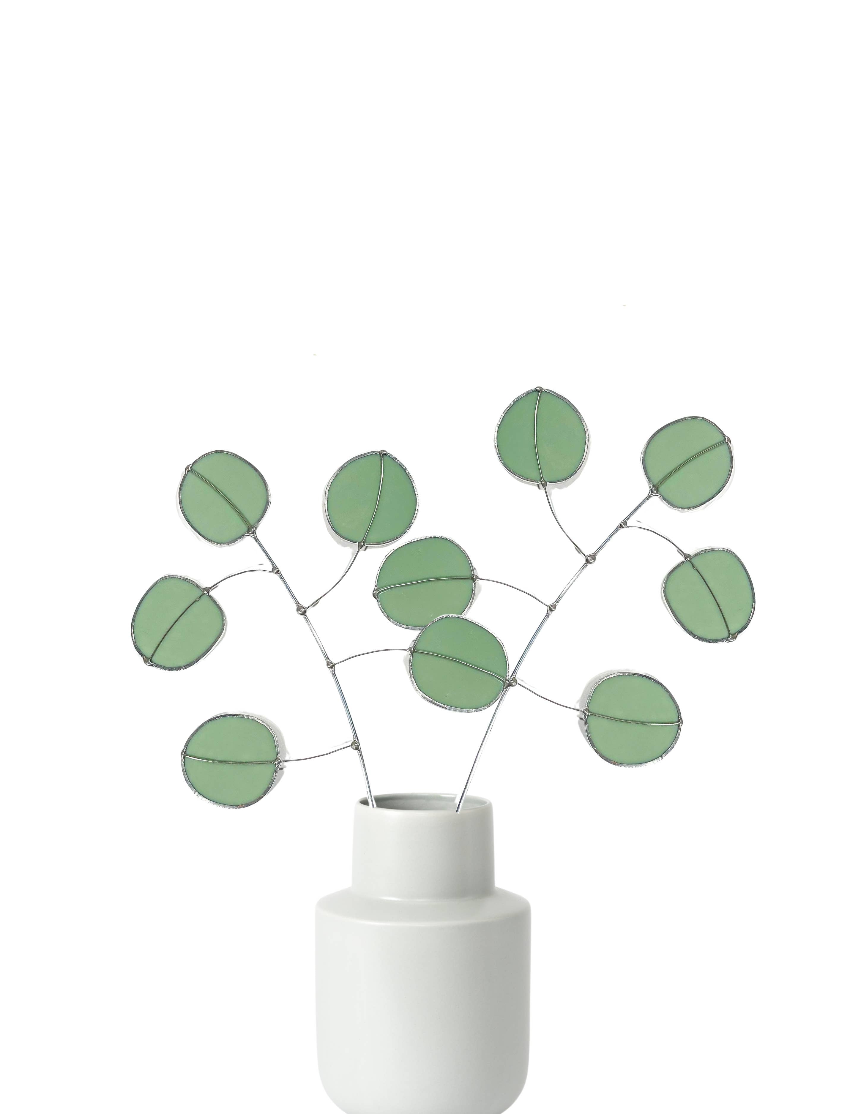 Stained Glass | Silver Dollar Eucalyptus Stem