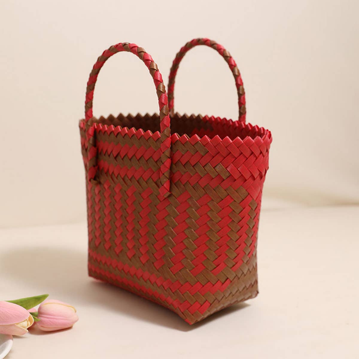 Striped Tote Bag
