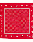 Western Bandana | Red Polka Dot