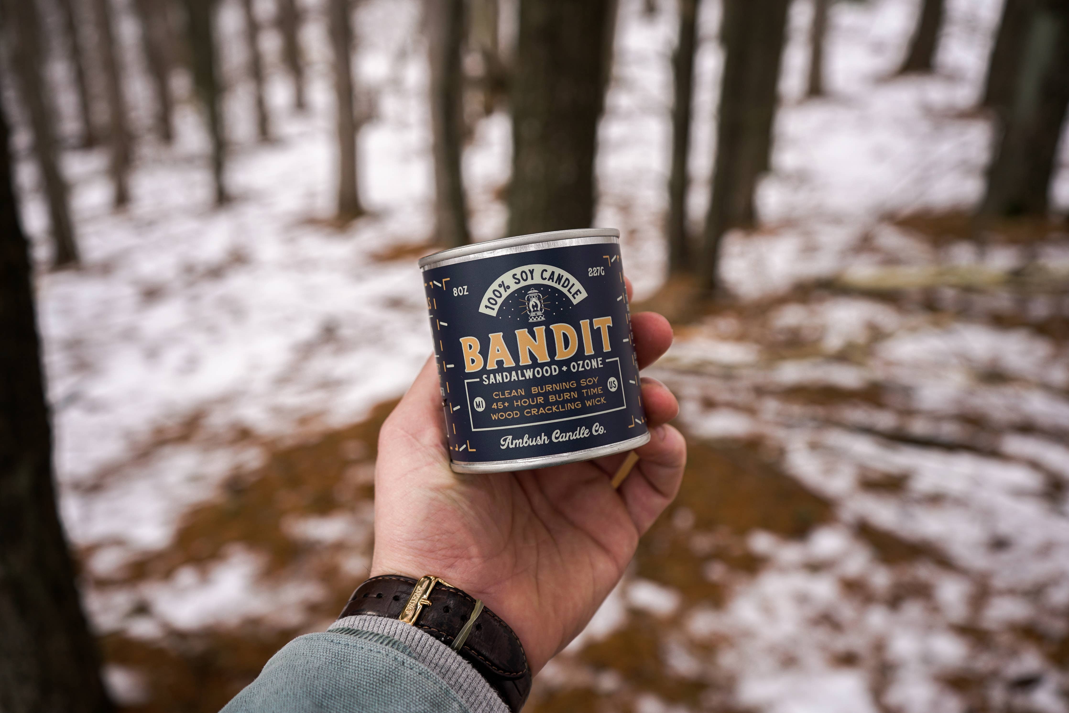 Sultry, warm, and luxurious. This is the candle you light on date night. With notes of sandalwood, ozone, and leather, you’ll be sure to steal hearts.

Scent Profile: Sandalwood | Ozone