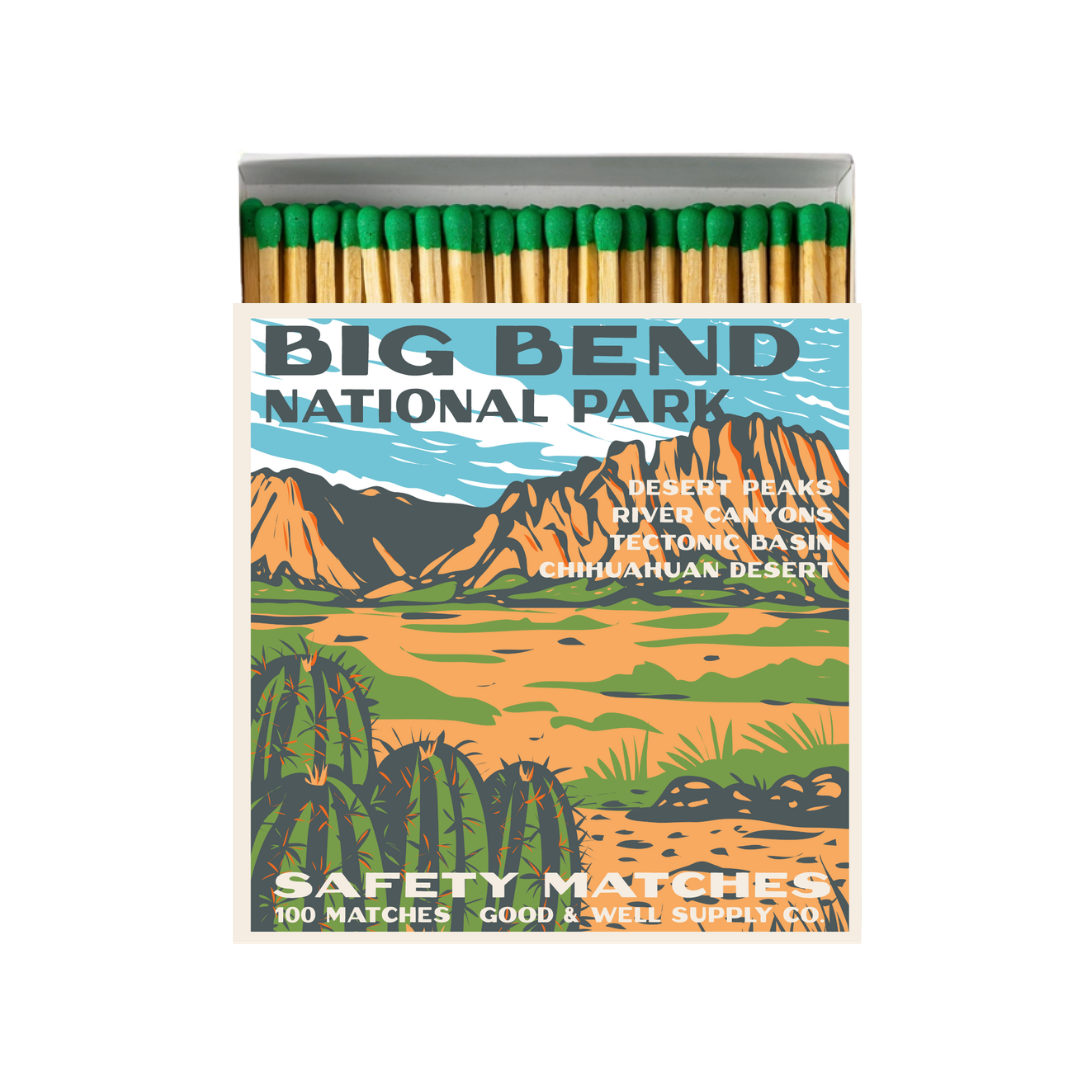 Matches | Big Bend Vintage National Park Series