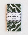 Western Bandana | Olive Paisley