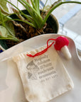 Little Fuzzy Felted Mushroom Ornament