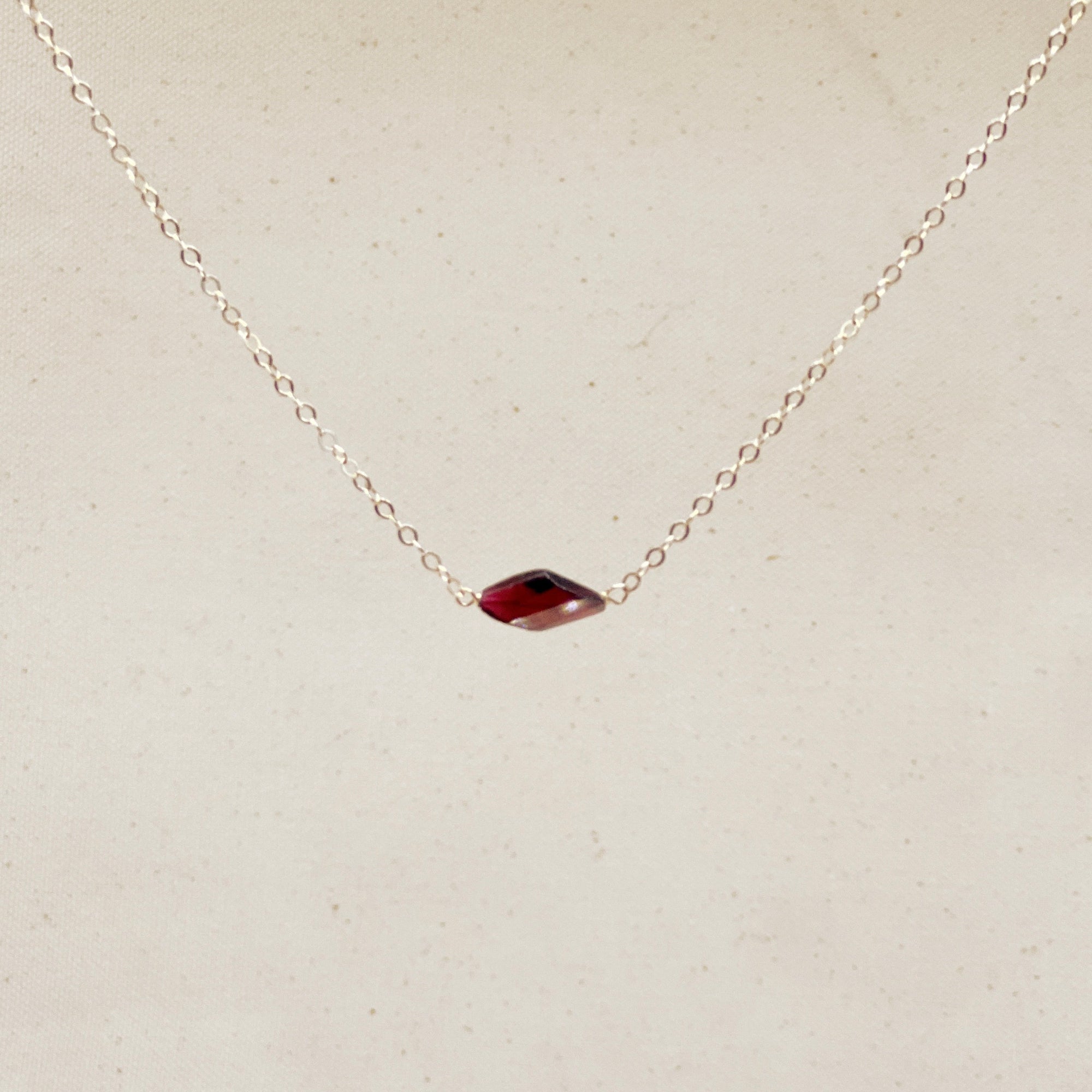 Fracture Gemstone Necklaces