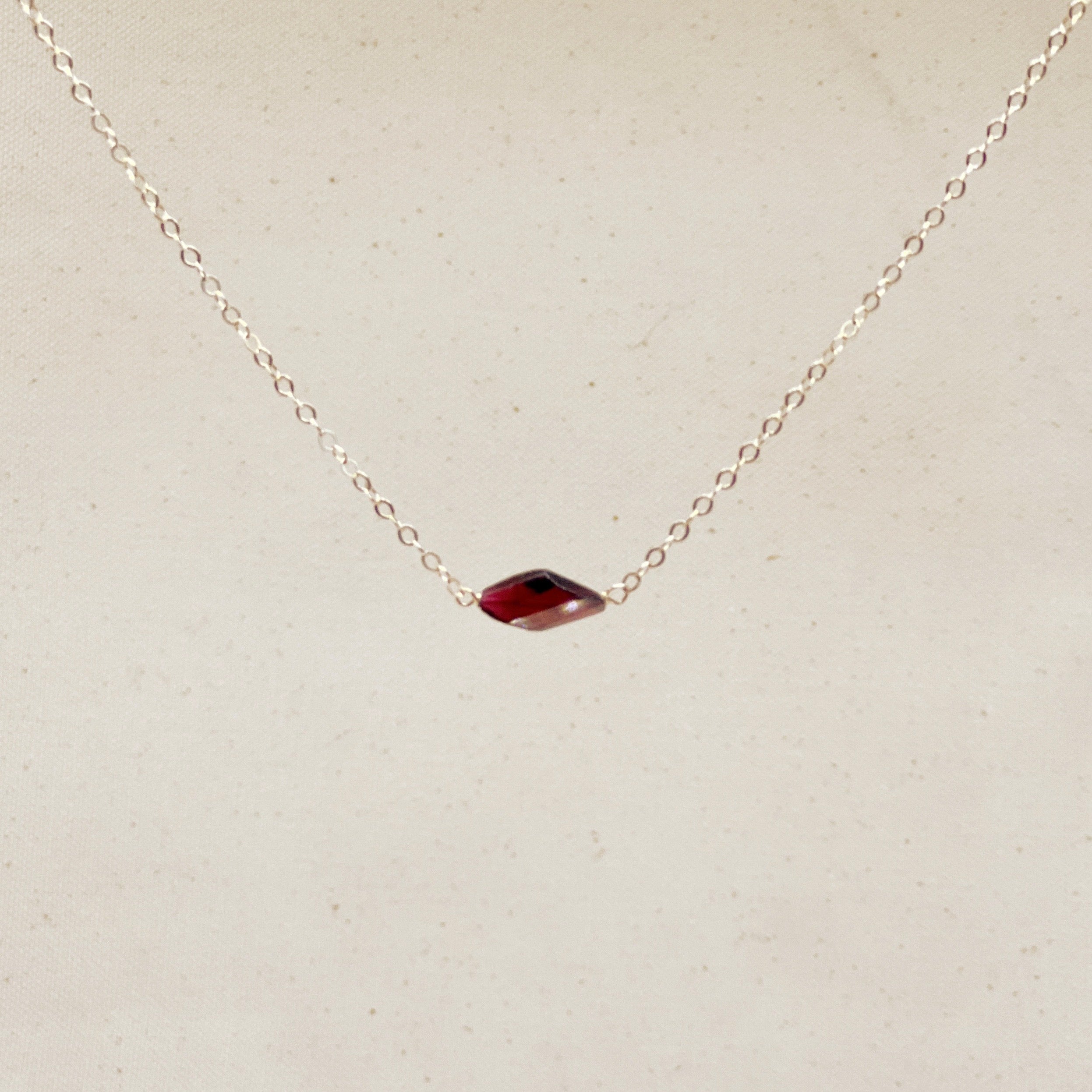 Fracture Gemstone Necklaces