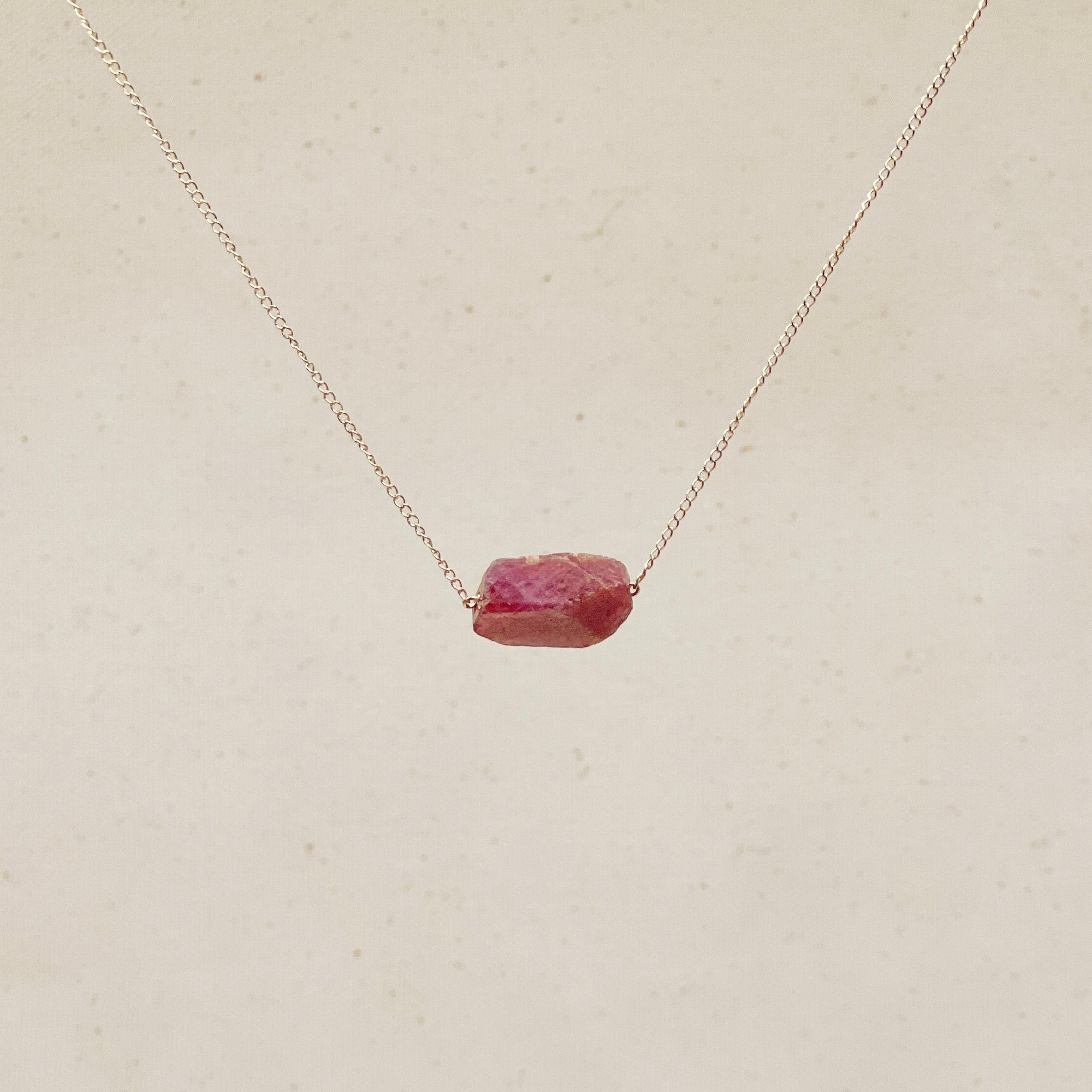 Fracture Gemstone Necklaces