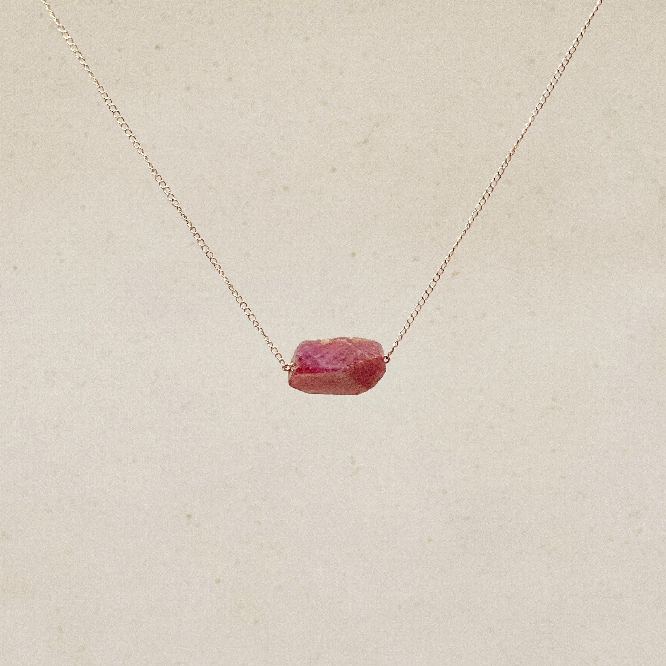 Fracture Gemstone Necklaces