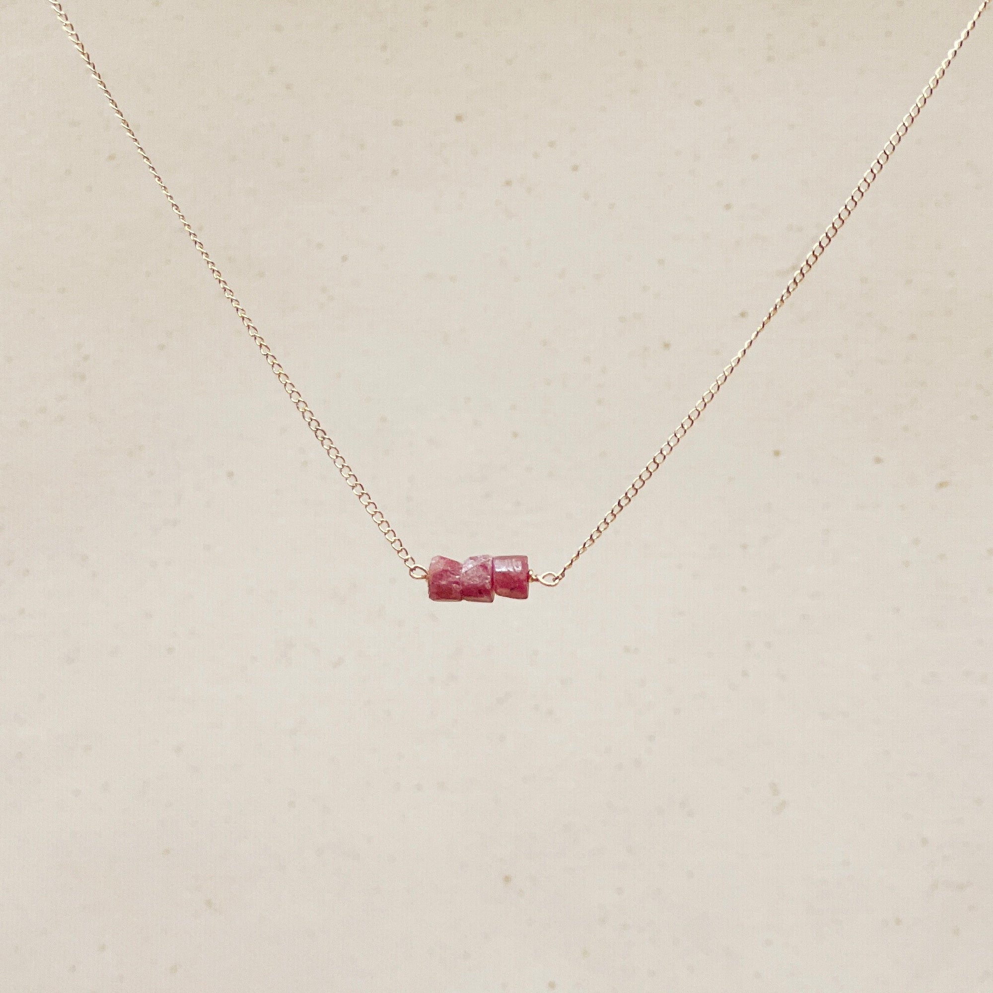 Fracture Gemstone Necklaces