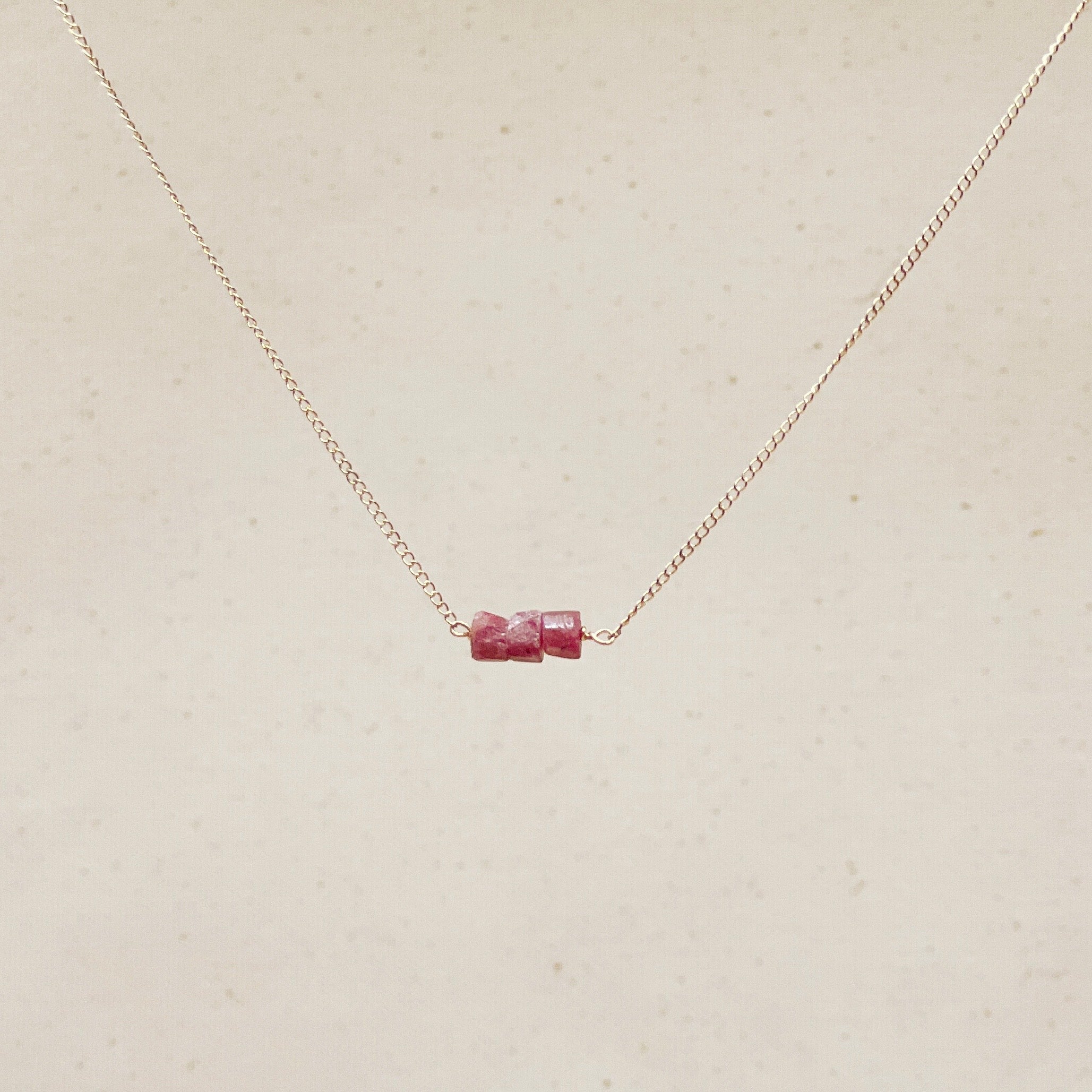 Fracture Gemstone Necklaces