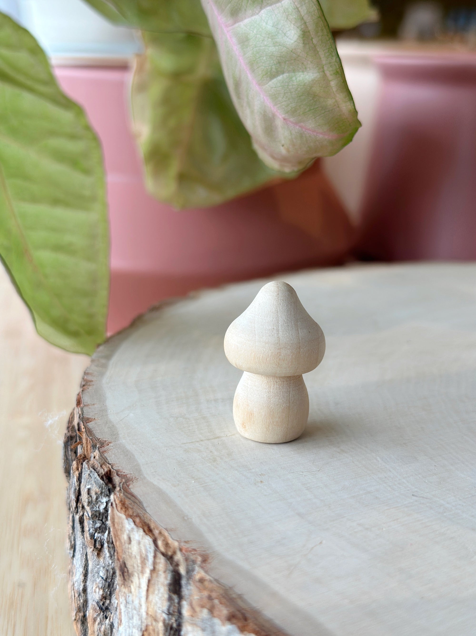 Wooden Mushrooms
