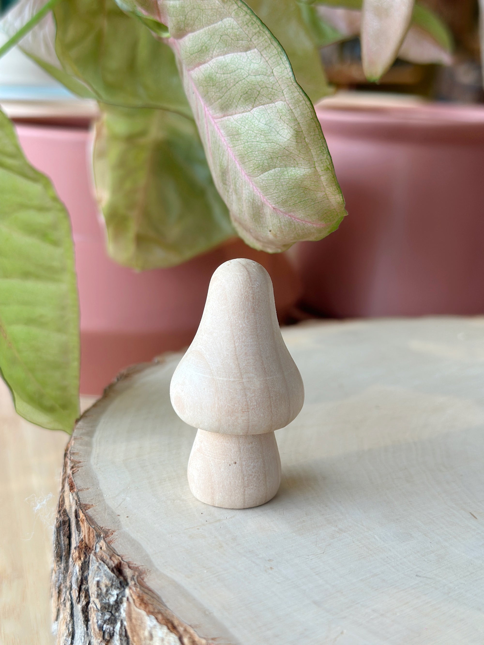 Wooden Mushrooms