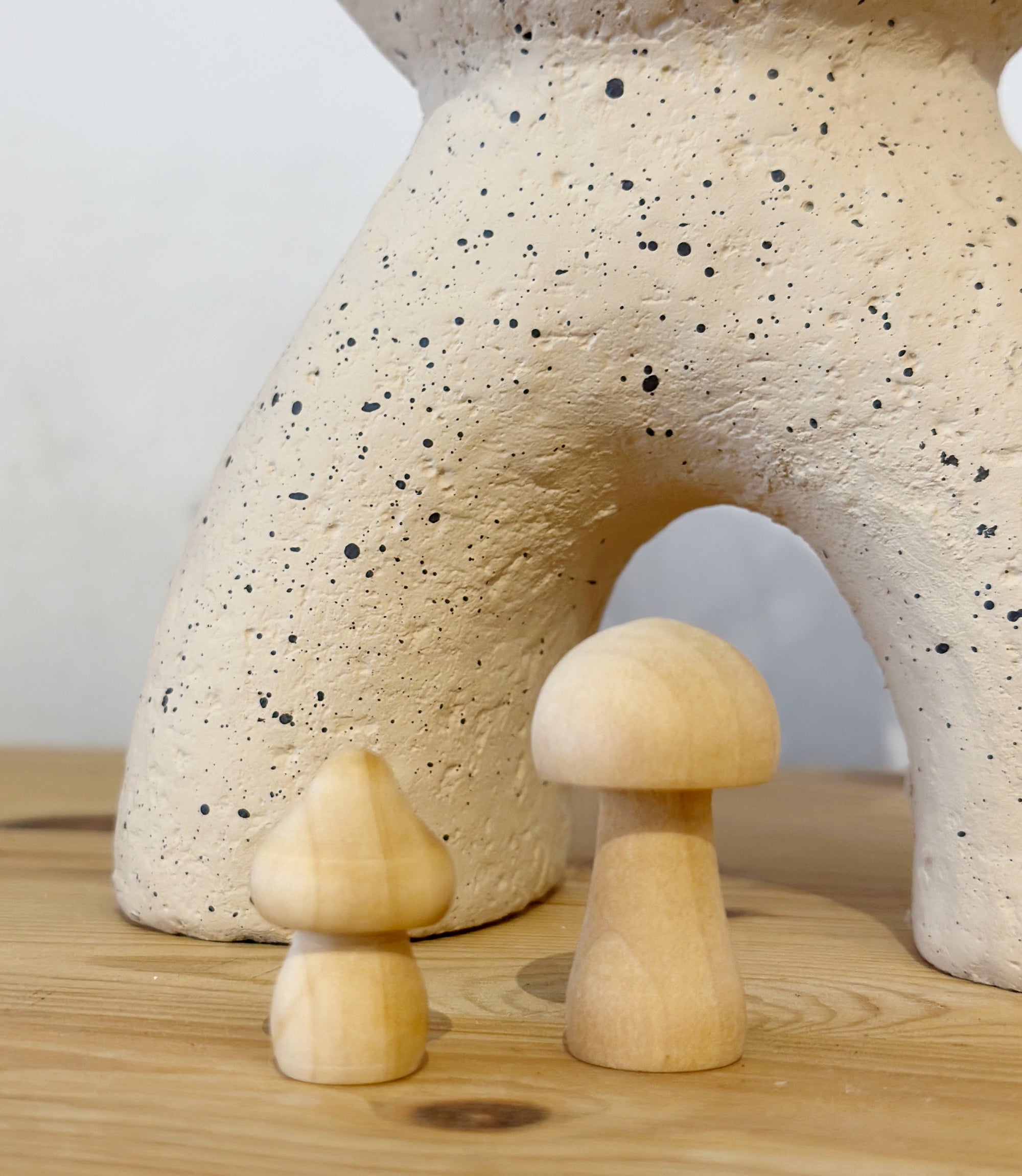 Wooden Mushrooms