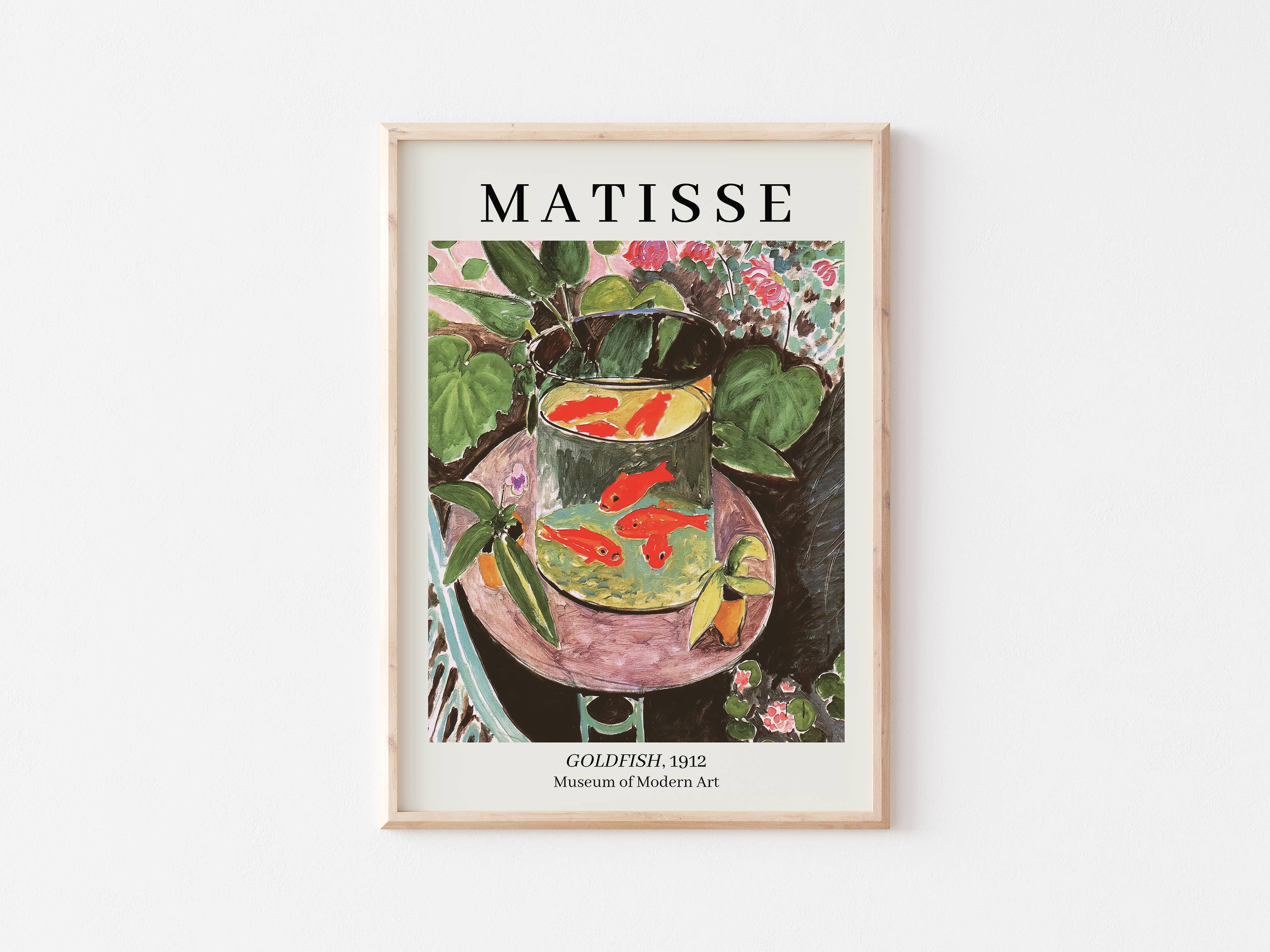 Art Print | &quot;Goldfish&quot; by Henri Matisse